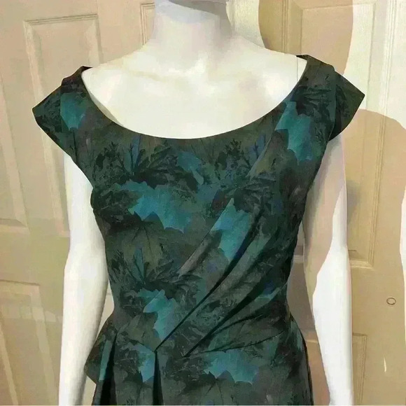 Chiara Boni La Petite Robe Phillida Floral Sheath Cocktail Dress Italy 46 - Picture 8 of 14